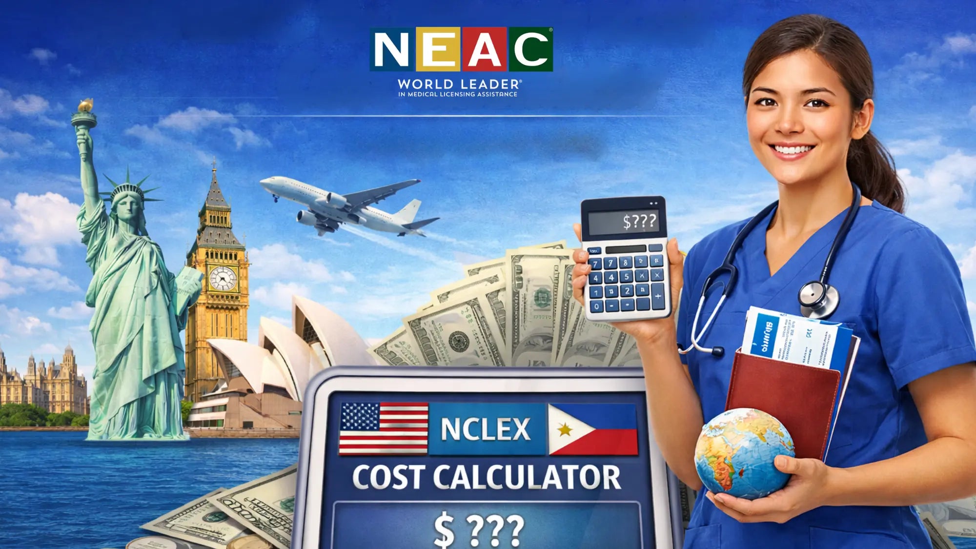 The Ultimate NCLEX Cost Calculator (Philippines to USA)