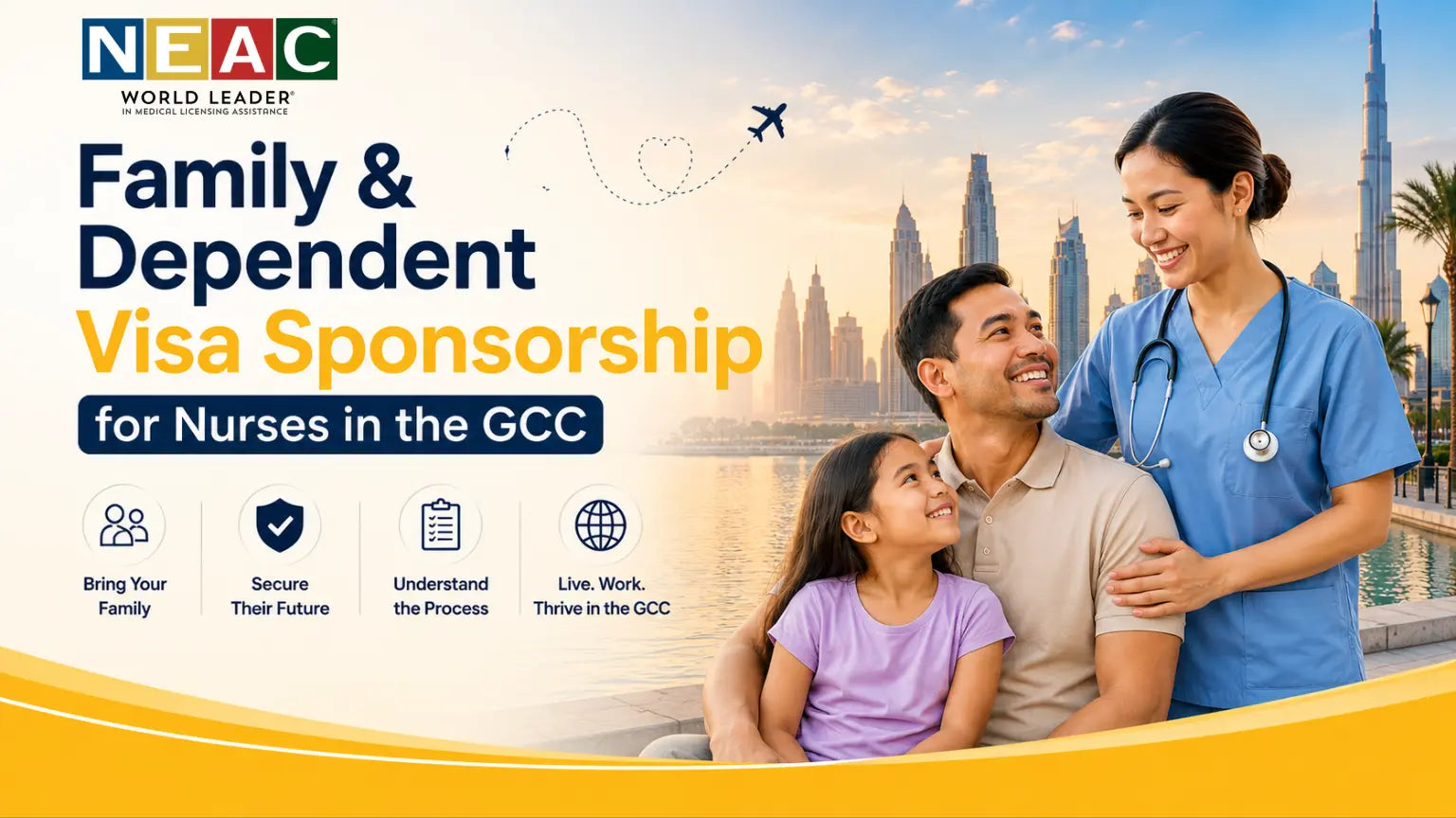 Family & Dependent Visa Sponsorship for Nurses in the GCC