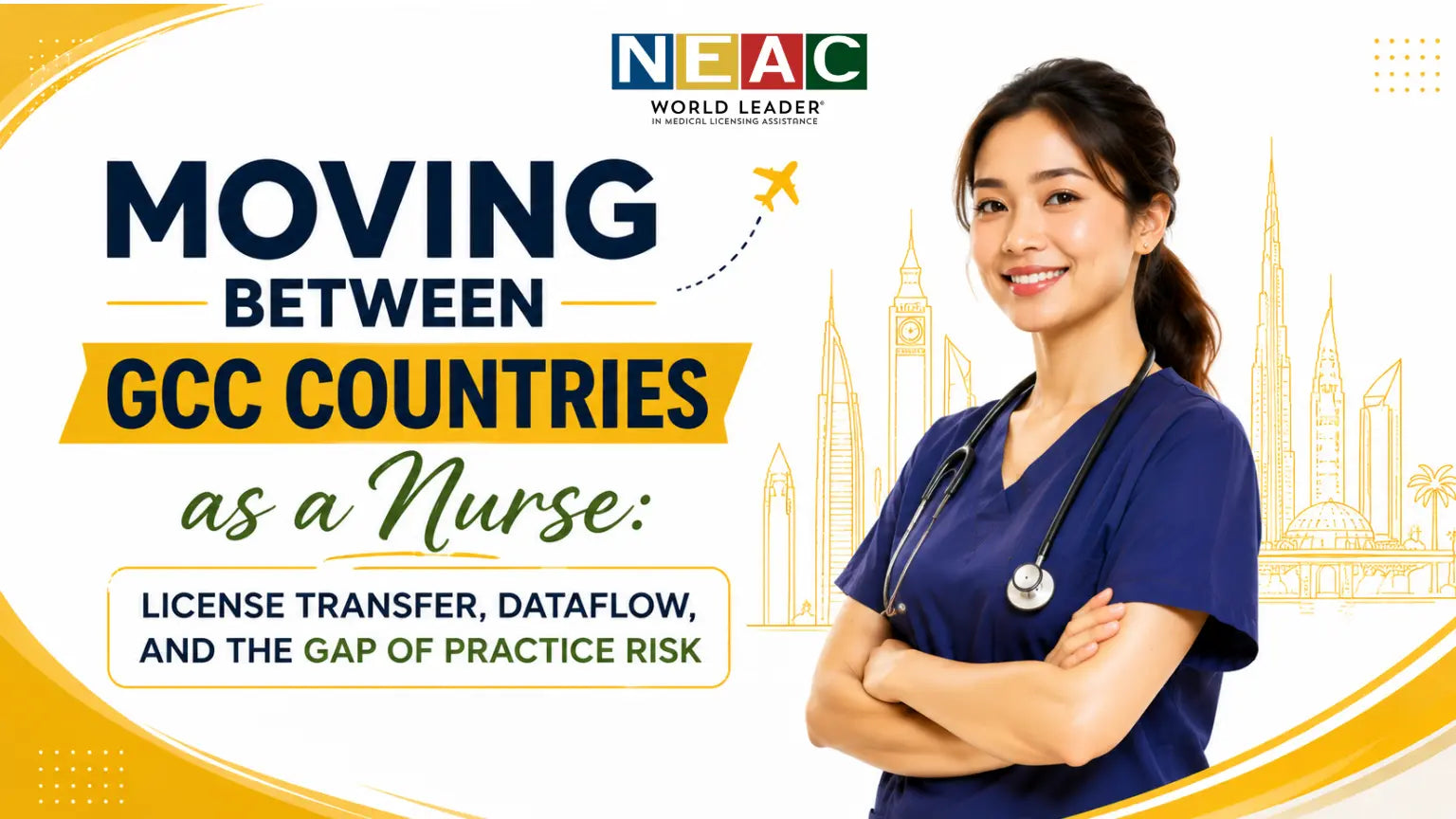 Moving Between GCC Countries as a Nurse: License Transfer, Dataflow, and the Gap of Practice Risk