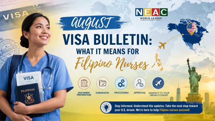 AUGUST Visa Bulletin: What It Means for Filipino Nurses