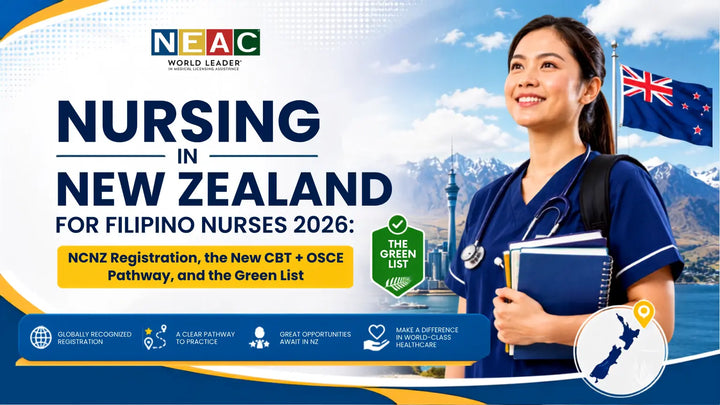 Nursing in New Zealand for Filipino Nurses 2026: NCNZ Registration, the New CBT + OSCE Pathway, and the Green List