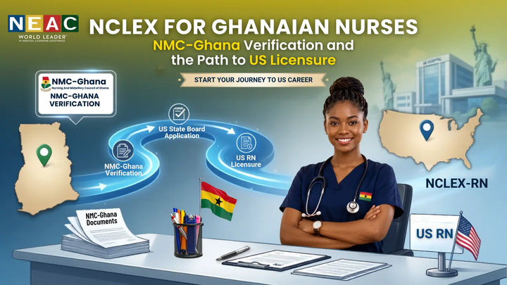 NCLEX for Ghanaian Nurses: NMC-Ghana Verification and the Path to US Licensure