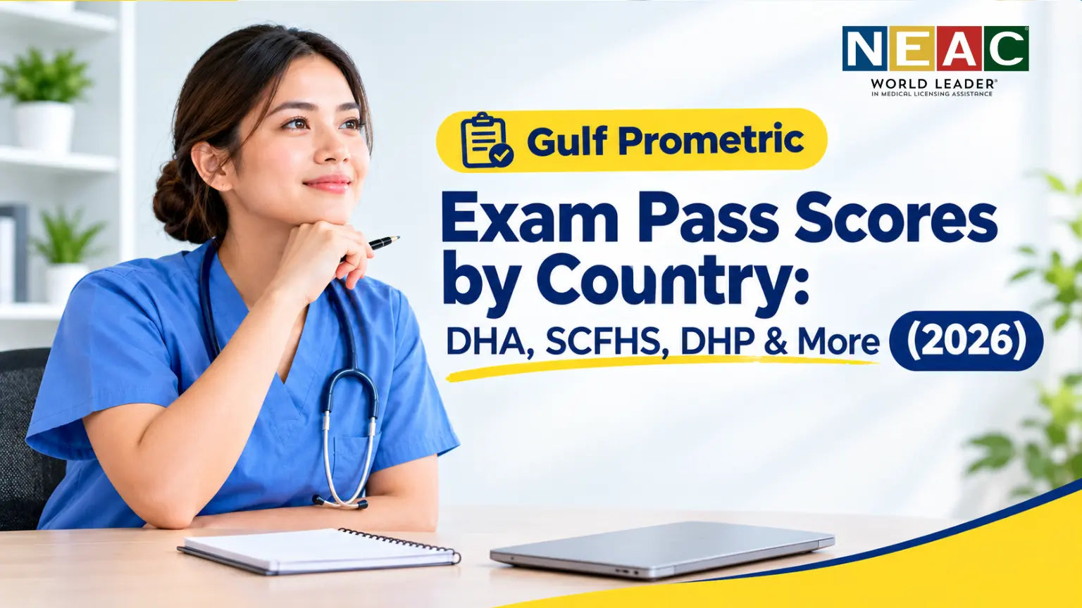 Gulf Prometric Exam Pass Scores by Country: DHA, SCFHS, DHP & More (2026)