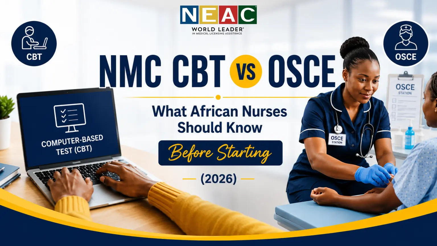 NMC CBT vs OSCE: What African Nurses Should Know Before Starting (2026)