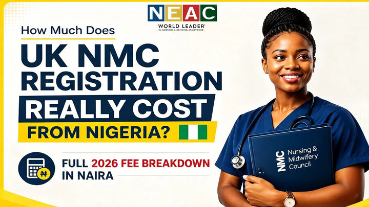 How Much Does UK NMC Registration Really Cost From Nigeria? Full 2026 Fee Breakdown in Naira