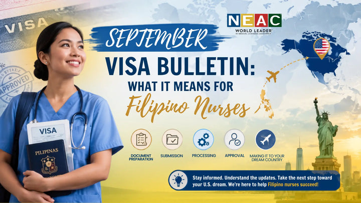 September Visa Bulletin: What It Means for Filipino Nurses