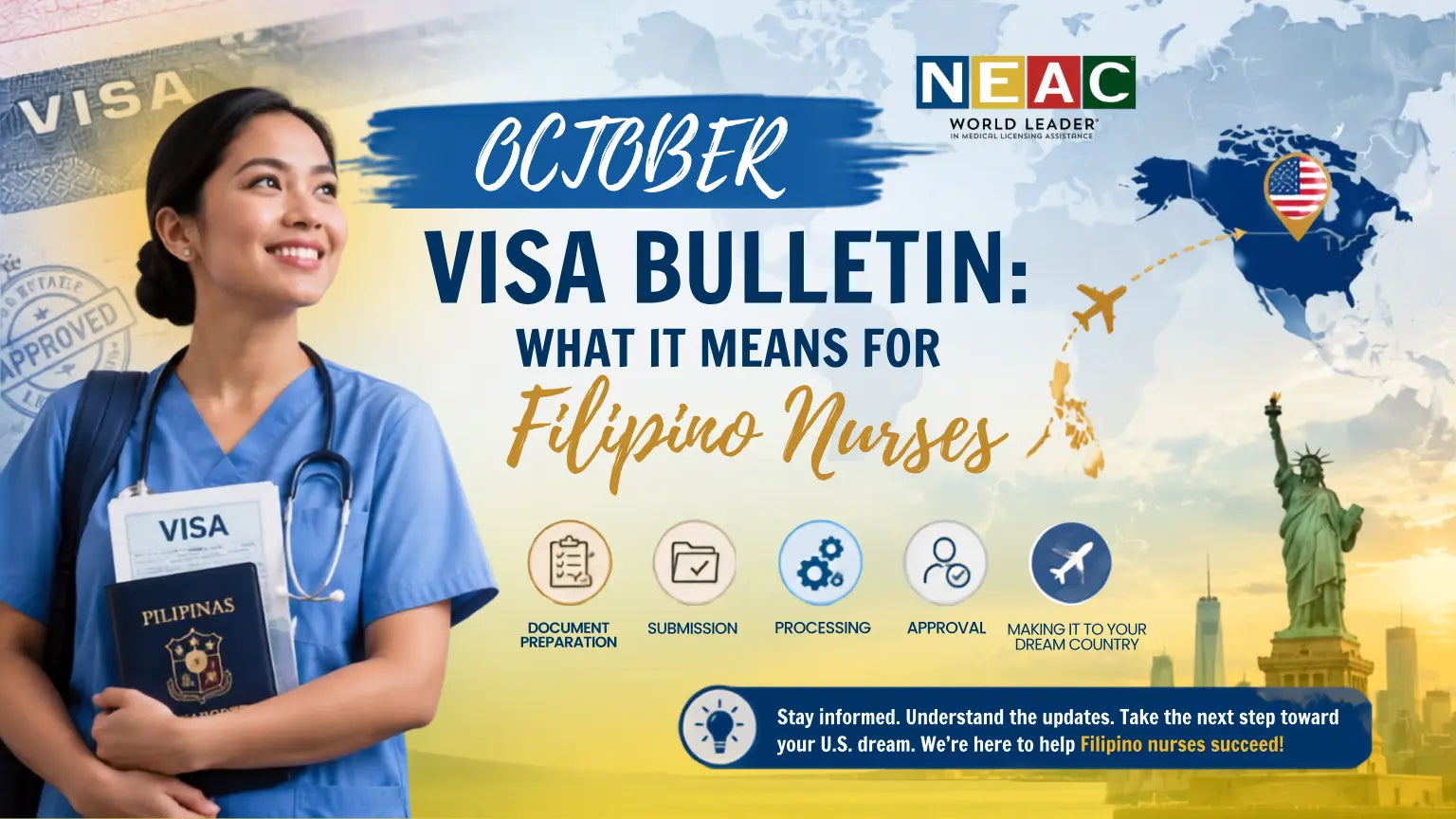 October Visa Bulletin: What It Means for Filipino Nurses