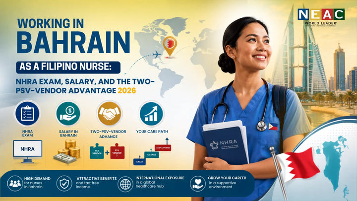 Working in Bahrain as a Filipino Nurse: NHRA Exam, Salary, and the Two-PSV-Vendor Advantage 2026