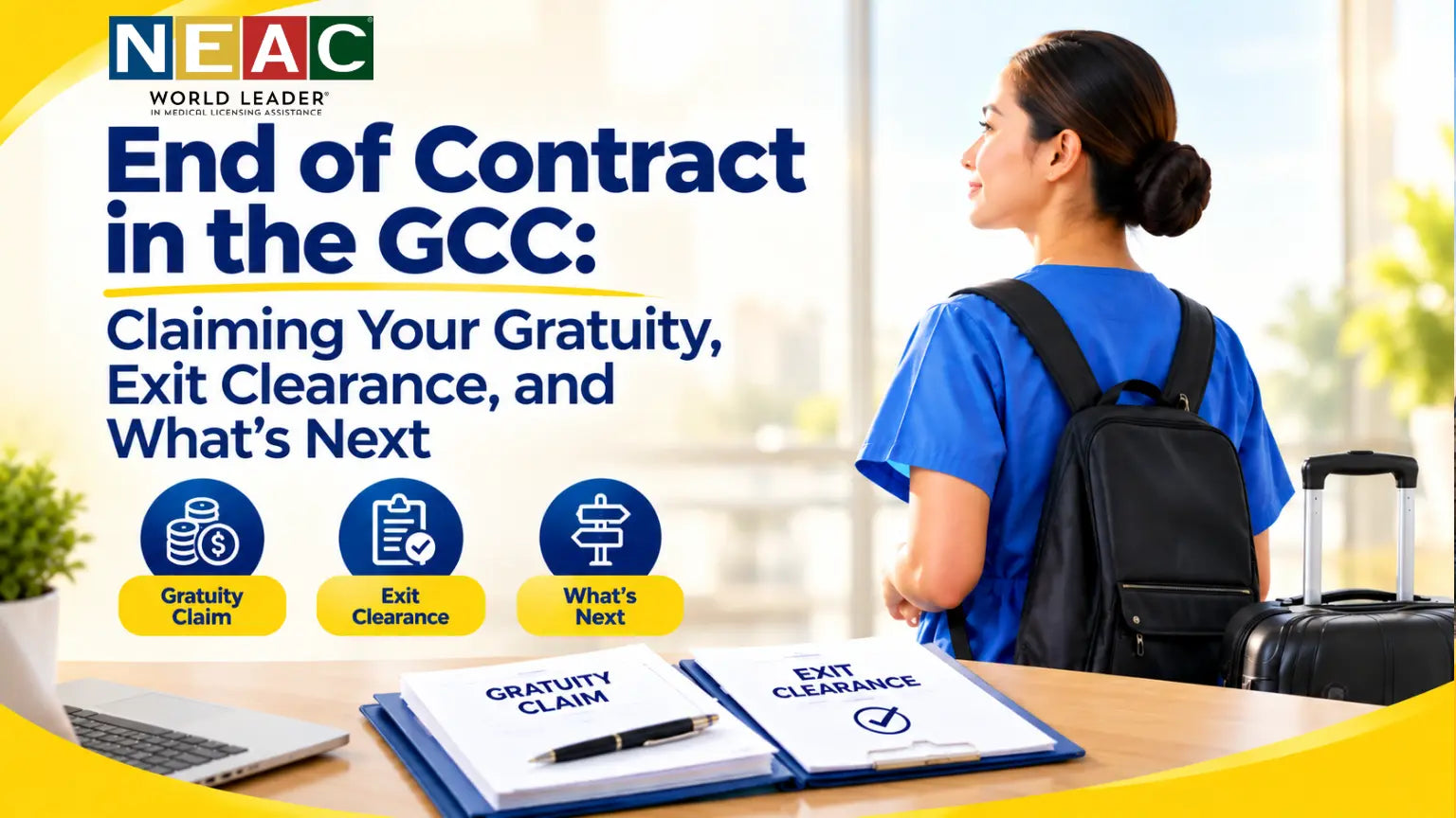 End of Contract in the GCC: Claiming Your Gratuity, Exit Clearance, and What's Next