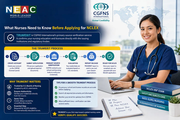 TRUMERIT (CGFNS) Explained: What Nurses Need to Know Before Applying for NCLEX