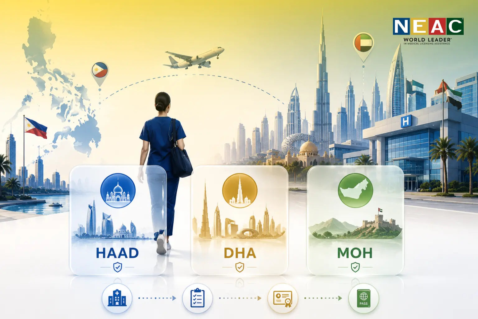 HAAD vs DHA vs MOH UAE: Which Exam Should Nurses Take? 2026 Guide