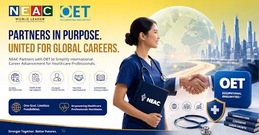 NEAC Partners with OET to Simplify International Career Advancement for Healthcare Professionals
